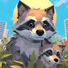 Raccoon Adventure City Simulator 3D